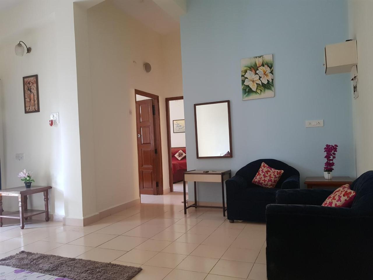1 Bedroom Spacious Apartment In Calangute Bagian luar foto